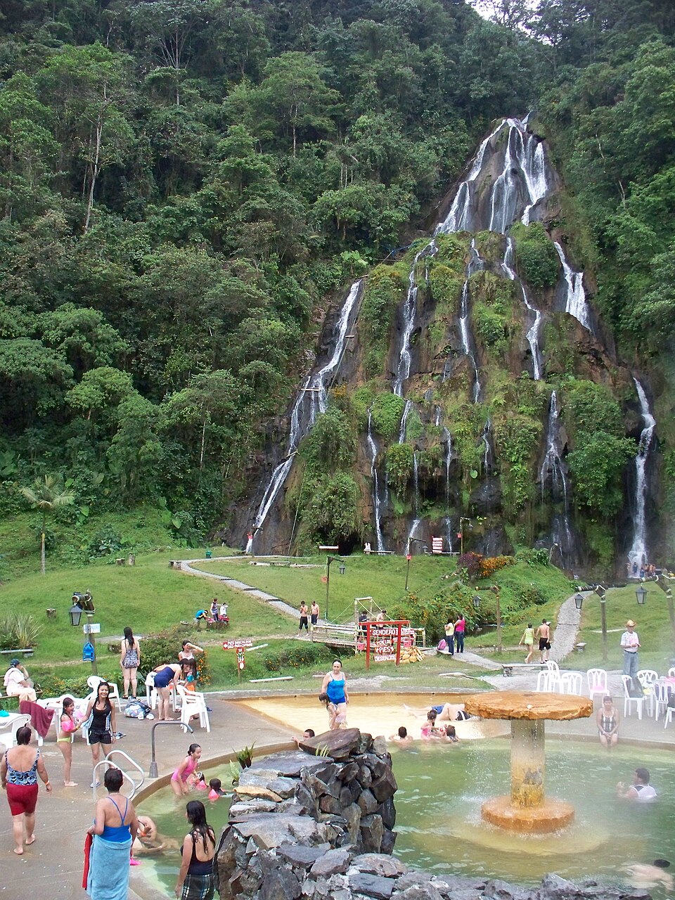 Senderos termales Santa Rosa